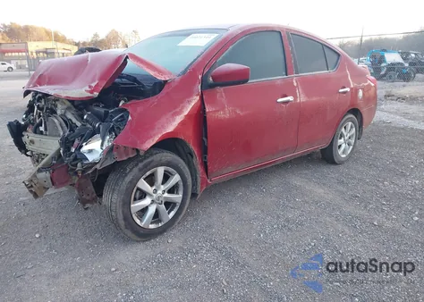 2014 Nissan Versa 1.6 Sv из США, поврежденный, VIN 3N1CN7AP1EL826632